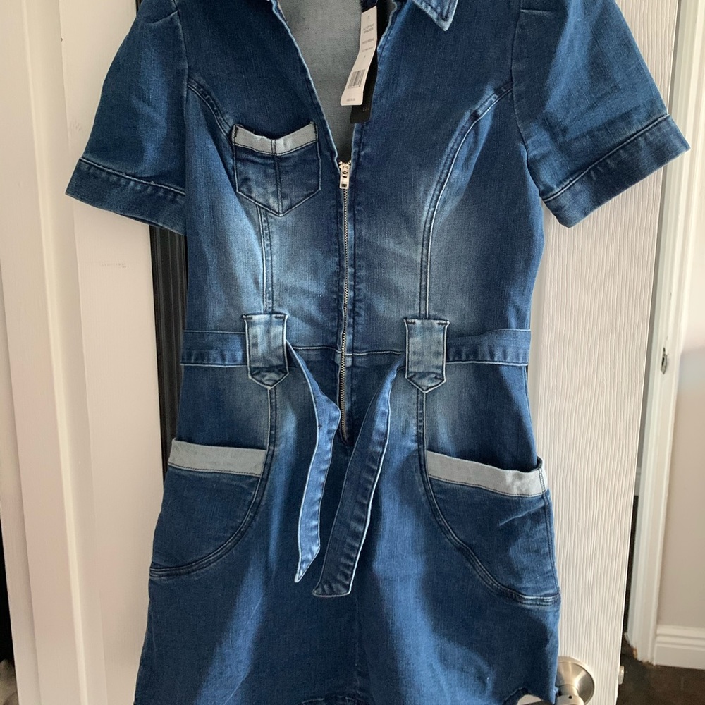 Denim dress